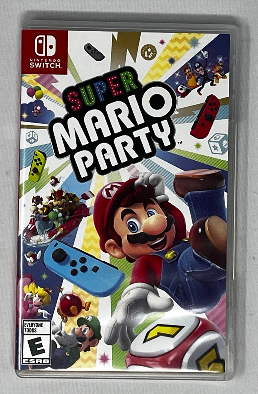 CASE ONLY Switch Mario Party game case Pre-Owned in good condition